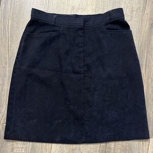 Paul Harris Design Dk Blue Mini Skirt, Women’s Size 8, Excellent Condition